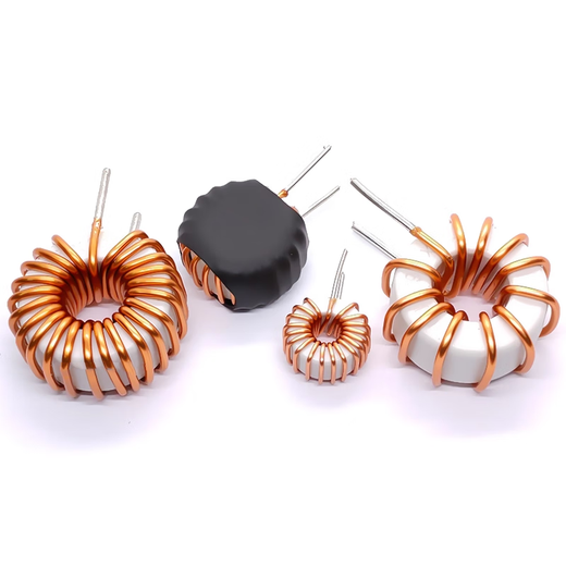 Hanshi Hengye 3A amorphous magnetic ring inductor ring amorphous inductor high current 18 11 8-150UH-dual 1.0 wire-vertical common mode (10 pieces)