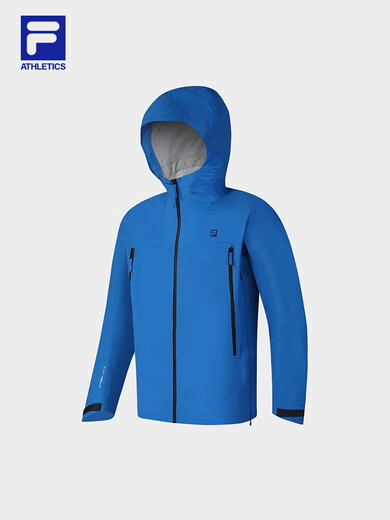 Fila Herren neuer Sommer im Freien Sport einfacher Basis-Kapuzenjacke für 2025 Wumei Blue-Bu M 170/92A/M.