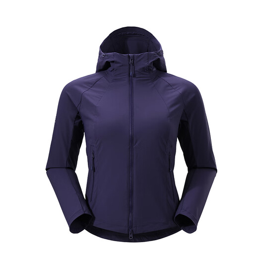 Kailas M8-LT Sport im Freien im Freien leichte spritzsichere Sonnenschutz mit Kapuze-Softschalenjacke für Frauen Zitang xxs
