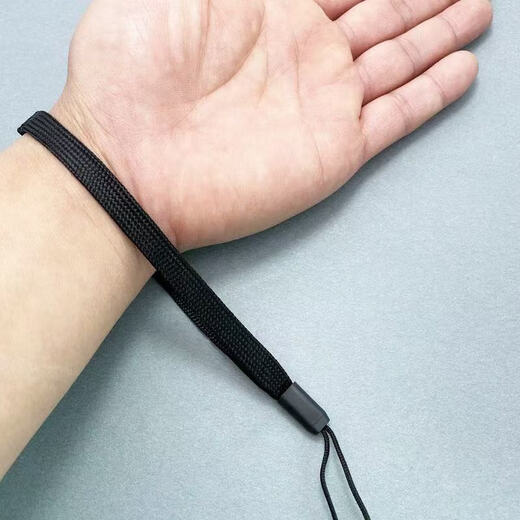 2025 new mobile phone lanyard, photo lanyard, flashlight lanyard, selfie stick lanyard, smartphone lanyard, black five-pack