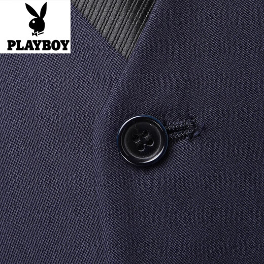Playboy (Playboy) костюм жилет мужской жилет молодой стройный бизнес профессиональный свадебный костюм лошадь костюм #gray xl 78 Предложить 125-135Jin [Jin равняется 0,5 кг]