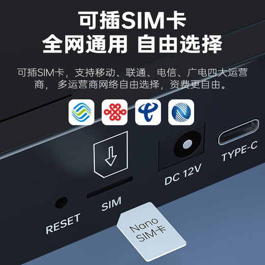 Tarjeta enchufable PLERY R608 Enrutador inalámbrico 4G WiFi portátil móvil industrial de nivel empresarial CPE a cableado a wifi Tarjeta de red ilimitada Netcom completa Ranura para tarjeta SIM Actualización de red de alta velocidad 4 puertos de red Versión de tarjeta enchufable China Unicom/Telecom/Móvil/Radio y Televisión Netcom completo