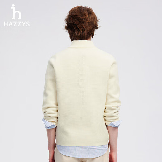 HAZZYS vêtements pour hommes London Fashion Week automne et hiver pull en laine pull avec fermeture éclair pour hommes ABYZD0BDDF1