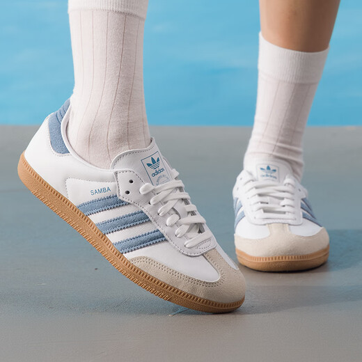 阿迪达斯（adidas）三叶草女鞋 2025秋季新款运动鞋时尚德训鞋T头鞋轻便低帮休闲鞋 JS1391 35.5 215