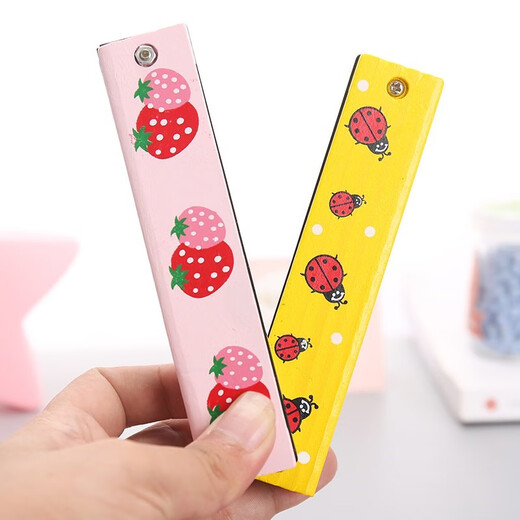 Swan Harmonica Kinderspielzeug Anfänger Orgel kleines Musikinstrument Kindergärtner Baby und Frau Cartoon Mundonica [ein Set] Farbe zufällig