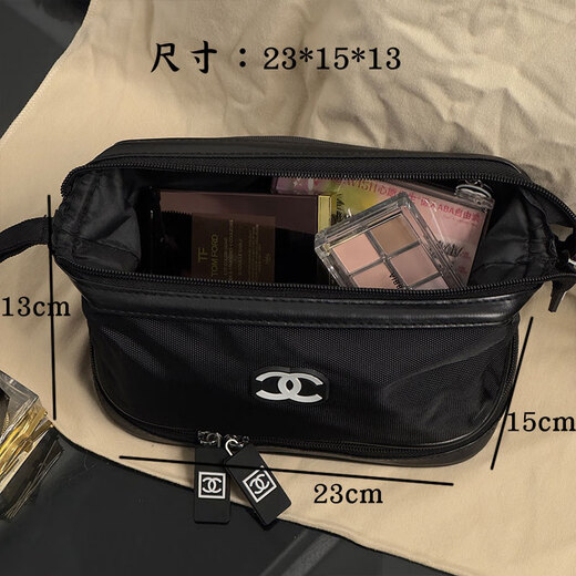 Cosmetic bag for women 2025 new high-end portable large capacity travel handheld storage bag big brand toiletry bag waterproof