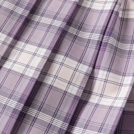 David Bella mid-sized children's skirt spring and autumn clothes girls purple plaid skirt college style JK pleated skirt