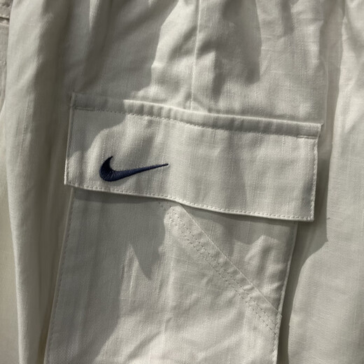 耐克（NIKE）运动裤女裤夏季新款休闲裤梭织透气宽松训练短裤DM6248-100 IH9273-047珍珠灰 XL