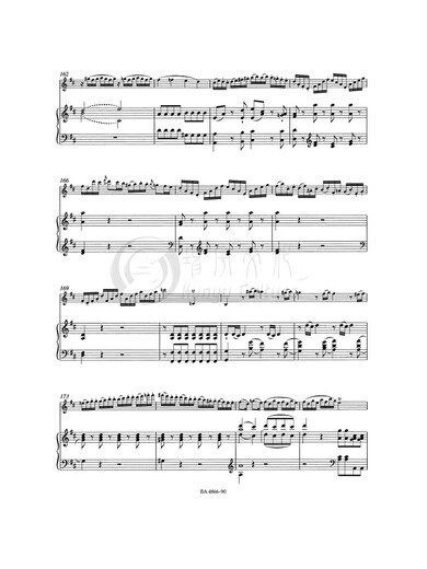 [Promoción] Mozart 4to Concierto para violín K218 en D Major No4 Strip Companion Alemania Original Importado Libro de Concierto Violín y Orquesta BA4866-90 Bolsa láser PWM 23