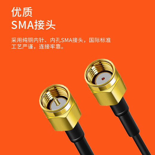Mintian Sanwangcom Vollfrequenz 5G/LTE/4G/3G/GSM/NB-IOT-Saugnapfantenne Omnidirektional-Verstärkung 12 dBI SMA Innennadel/Höhe 22 cm/1 Meter RT-TX501