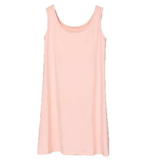 Yalu nightgown for women with breast pads for summer ice silk cool sleeveless vest pajamas summer modal home clothes YZL-A11975 XL [Suggested 120-140Jin [Jin equals 0.5 kg]]
