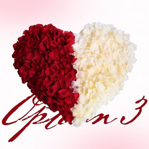 Simulated rose petals wedding hand scattering wedding room KTV bar confession proposal Valentine's Day decoration rose red about 6999 pieces