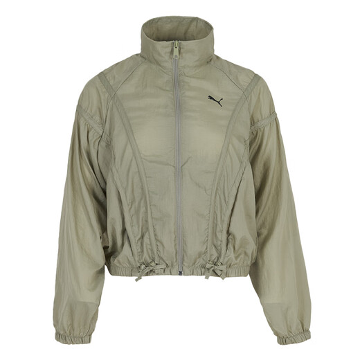 PUMA (PUMA) Veste féminine 2025 Été Nouveau Sportswear Stand Collar navette extérieur Veste tissée supérieure décontractée 633971-82 XS