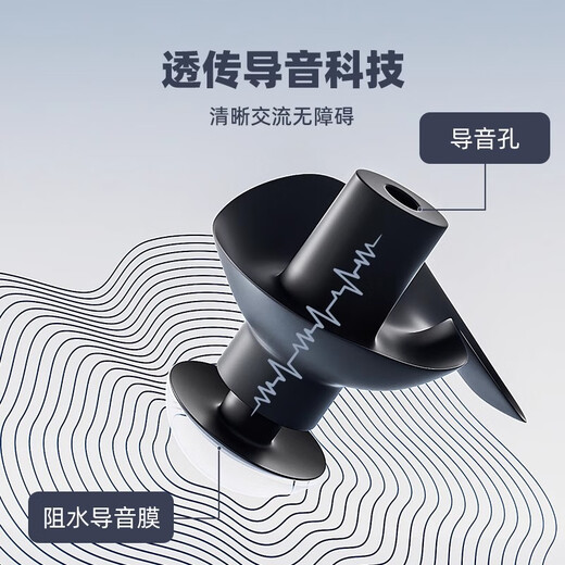 Anta Nose Clip Earplug Set Professional Men's Swimming Waterproof Silicone Women's Earplugs Nose Clip Anti-Choke Equipment Pink One Size