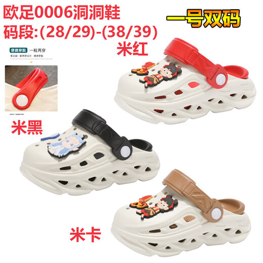 Jungen und Mädchen Hole Schuhe Kinder neuer Sommer 2025 weicher Sohle nicht rutscher Sandalen Strandschuhe Junge Pantoffeln Kinder Big Mihong 34