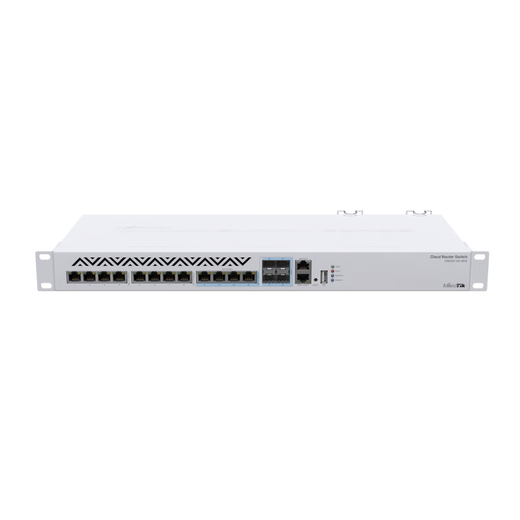 Mikrotik CRS312-4C+8XG-RM enterprise-class 1U rack-mounted 10G switch