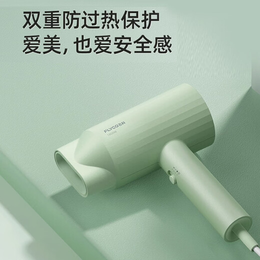 FLYCO Feike Hair Dryer Home Quick-Drying Portable Student Door Low Noise Hot and Hot Air High Power Hair Dryer PH1622/FH6270/6296 Feike FH6296 [1800W+Three-speed Adjustment+Heat Balance]