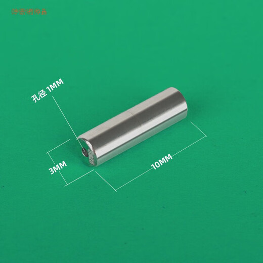 Miaojufu Perlen Halskette Schnalle Accessoires 999 reines Silber 925 Silberschnalle Armband Anschlussschnallegelenk Spannschloss Handgefertigte DIY kleine zylindrische Schnalle 723 Normal Silber Farbe + Bleiperle