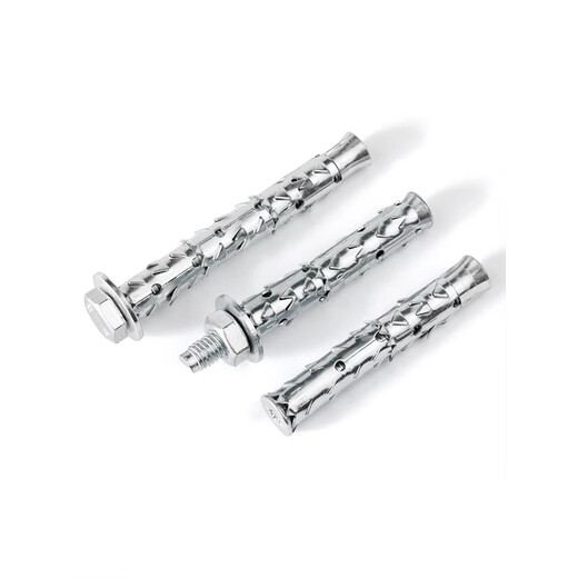 Thousand-speed wheel through mountain thorn expansion screw hollow brick lightweight brick special expansion bolt fish scale expansion tube M8*100 (5 pieces)