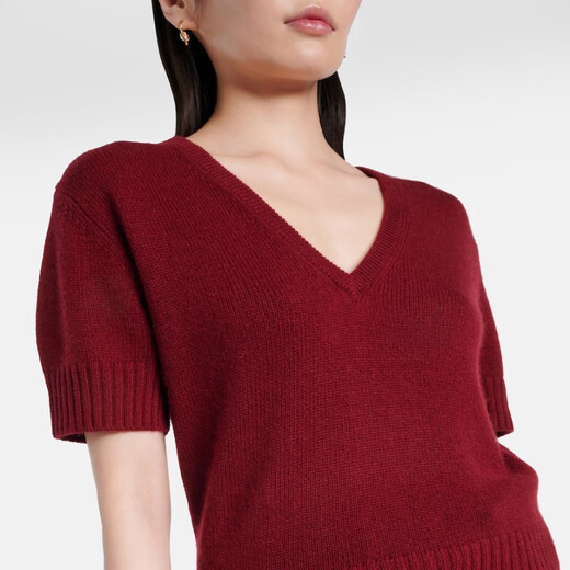 Mytheresa 女士 羊绒上衣 P01072391 酒红色 2XL CN 180/104