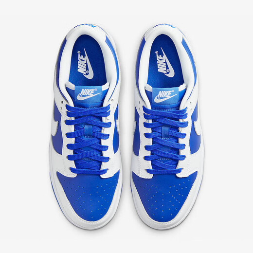 Nike (Nike) [trendy] Herrenschuhe Dunk Low Retro Racing Blue Low Top White Blue Retro Trendy Leichtes Freizeitbrettschuhe DD1391-401 45