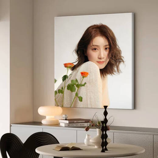 咏幻照片定制挂画高清打印油画布艺术人像微喷个人写真海报装饰画挂墙 防水油画布 150*10060寸