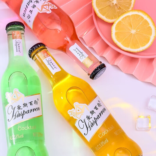 【动力苏打酒】爱斯百伦清爽少女果味女士水苏打酒鸡尾酒微醺酒吧 鸡尾酒（果味混搭  275ml装） 275ml*1瓶