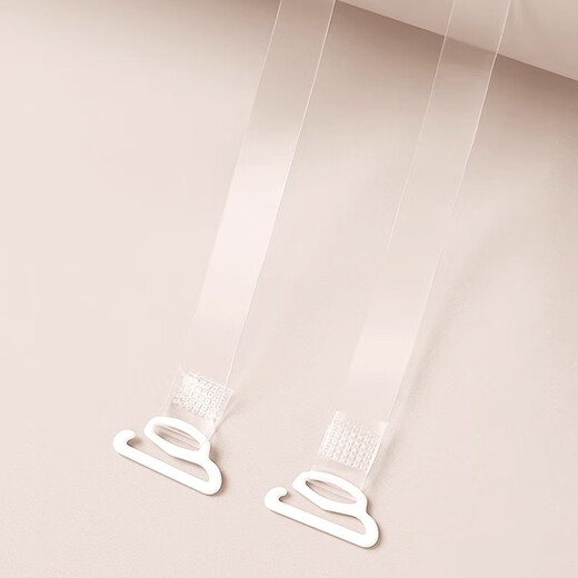
Invisible invisible shoulder straps for women with thin straps for beautiful back in summer extended markless matte bra straps non-slip replacement bra underwear [invisible and durable] Transparent shoulder straps *1.0cm *1 pair No Specifications