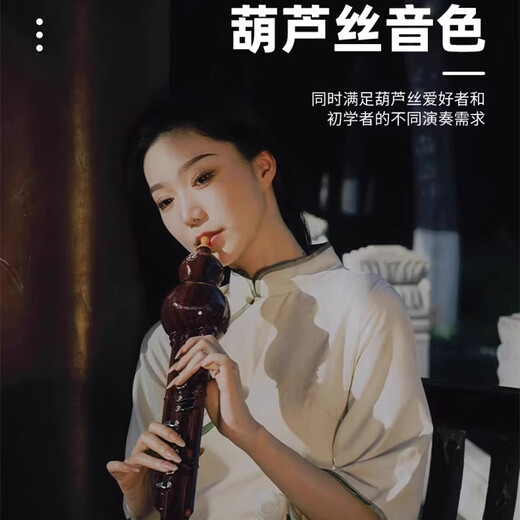 华夏之韵2025新品电葫芦丝乐器国产电子吹管葫芦丝电子笛电萨初学者乐器 青花瓷+豪华礼包