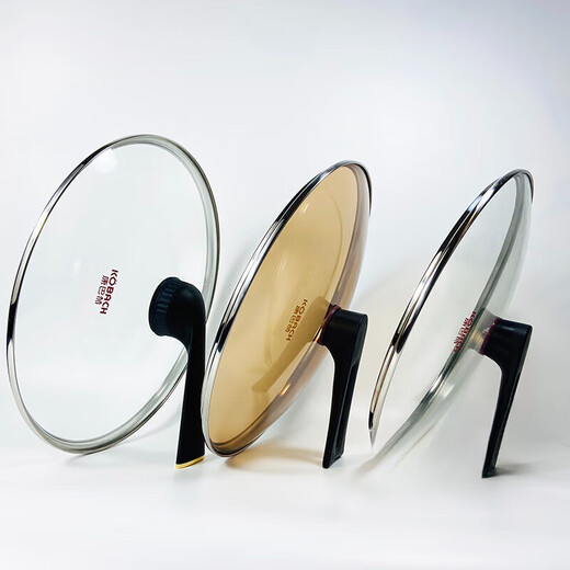 Wok lid original handle anti-scalding anti-slip gasket handle head cap bead pot accessories screws whole fifth generation pot lid 32cm