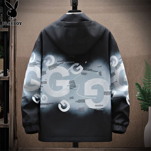 Playboy (PLAYBOY) jacket men's assault jacket men's clothing spring and autumn high-end casual handsome workwear trendy men's clothing