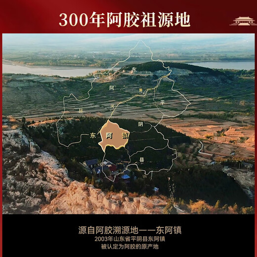 福胶阿胶糕礼盒300g福牌阿胶即食补气血女营养品送妈妈长辈健康补品