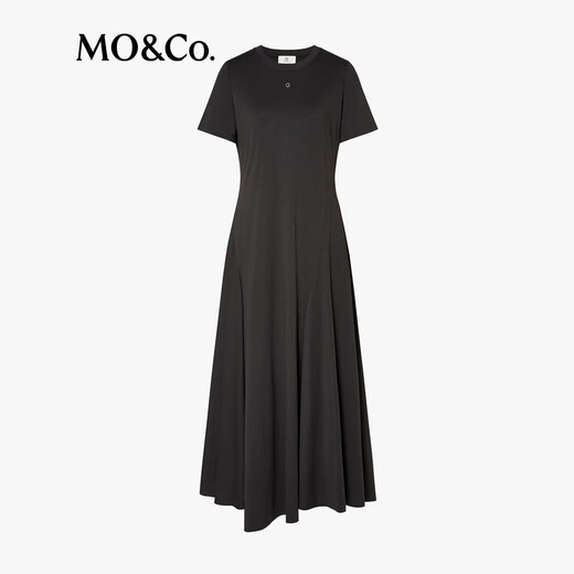 MO/Co.[active series] Dress 2025 autumn new product antibacterial anti-mites cotton deconstruction cut MBE3DRS001 steel gray M /165