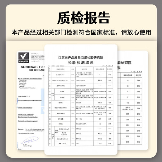 Blue natural corn starch disposable tableware plate large paper plate 8 inches 50 dishes dinner plate