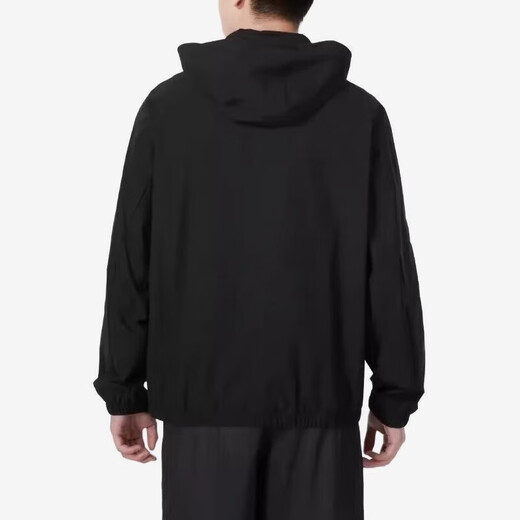 Under Armour Under Armour Sommer gewebte Sportwinddichte Zipper Kapuze mit Langarmjacke Jacke Männer und Frauen schwarz 4xl