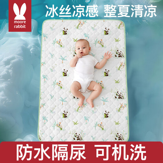 Moer Rabbit Baby Urin-Separator-Pad Kinder wasserdicht und leckdichte waschbare Matratze Sommer Cool atmungsaktiv