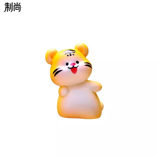 创意歪头十二生肖diy装饰品配件迷你桌面小摆件儿童玩具模型礼物 迷你可爱十二生肖12款