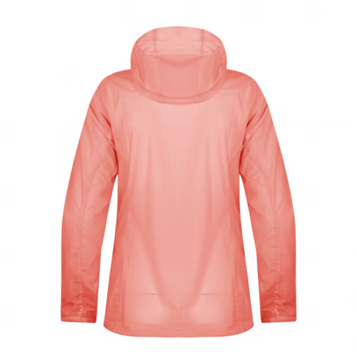 Columbia City Outdoor Series Solid Color Light Sports Loison Vers d'orage à capuche à capuche polyvalente Ultra Orange S