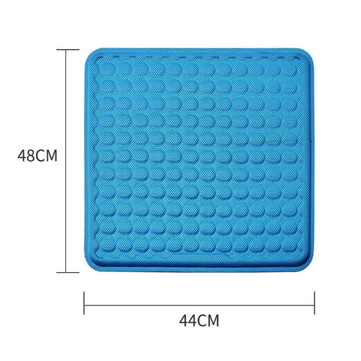 Mingche Zhibao Summer Car Cool Gel Cushion Cushion Aprendible Cushion Medium Black-Q Elástico transpirable 9922C