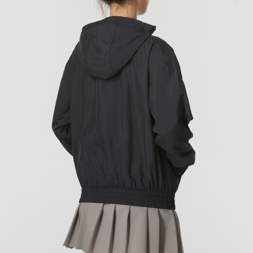 Nike (Nike) Frauensportanzug 25 Frühling Neue Kapuze-Windschutzjacke gewebt