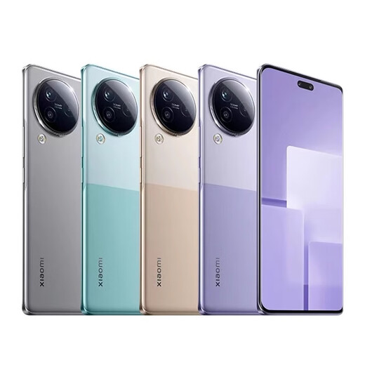 Xiaomi Xiaomi Civi 3 comes with original case, state subsidy, 5G mobile phone bionic main camera, optical image stabilization, smart, thin, light and good-looking girls’ camera and game phone civi3, rose purple, 12GB+512GB, official standard configuration