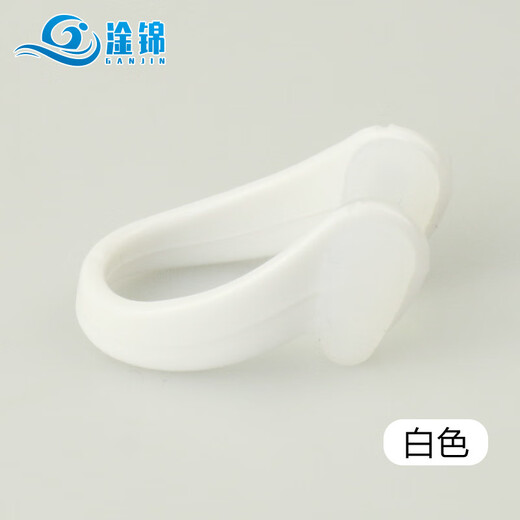 Chaosihui upgraded silicone swimming nose clip earplugs for diving, universal nose plugs and anti-choking equipment for men, women, adults and children, blue - square box one