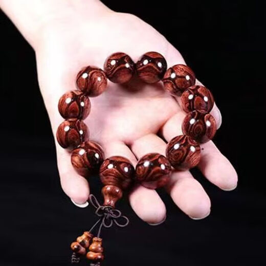 Huanghuali old material 20 bracelets, special high-end Buddha beads bracelet, rosary beads, men's bracelets, genuine new men and women. Huanghuali old material, 20 bracelets, special high-end Buddha beads bracelet, rosary beads, men's bracelets.