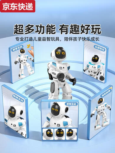 Zkhe Fernbedienung Roboter Roboter Kinderprogrammierung Danz Kleines kluge elektrische Elektroausbildung Spielzeug Mädchen Jungen Geburtstagsgeschenk 23 Funktionen 30 intelligente Programmierung Fernbedienung Roboter