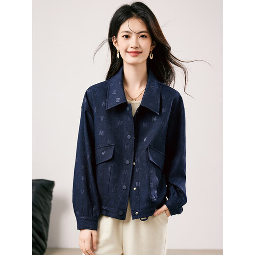 OEMG国际一线品牌气质短款外套女装春季2025新款洋气设计感休闲上衣 退货包运费 联系客服返还即可 XL