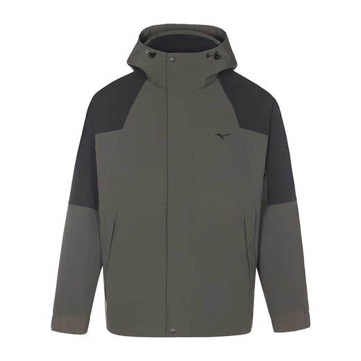 Mizuno (Mizuno) Automne et hiver Men et femmes Hommes et femmes au vent et à la saison chaude en toute saison Veste sportive à capuchon