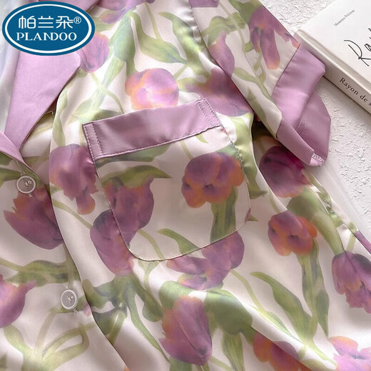 Palando 2025 Nuevo pijama para mujeres para el verano delgada seda de seda de seda de manga corta Ins Ropa para el hogar de verano de verano para el exterior. SDX#9905 Crayon Shin-shikong Shorts Shorts de manga corta M Recomendado 75-95Jin [Jin equivale a 0.5 kg]