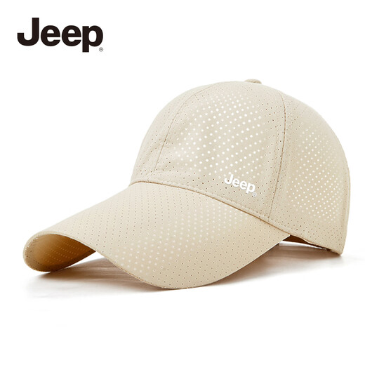 吉普（JEEP）帽子男棒球帽夏季网眼速干遮阳帽男女士鸭舌帽运动休闲登山太阳帽