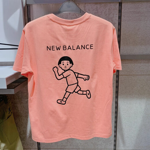 NEW BALANCE/NB joint Noritake men and women pure cotton short-sleeved T-shirt AMT12346 AWT02379 AWT12333CYW 21 yellow women XS 150/76A