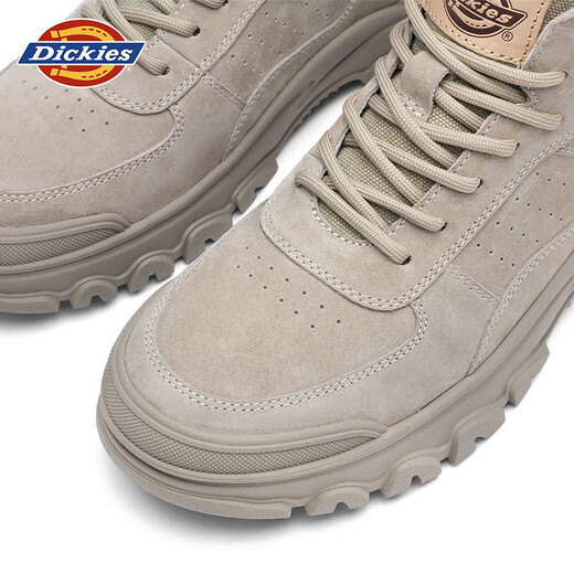 Dickies Martin Boots Herrenstiefel Herbst Trendy Trendy vielseitige Outdoor -Stiefel Herrenarbeitsstiefel dicker Sohle erhöhte lässige Männerschuhe Wanderschuhe Khaki 39 [eine Größe größer, geeignet für Sportschuhe 40]